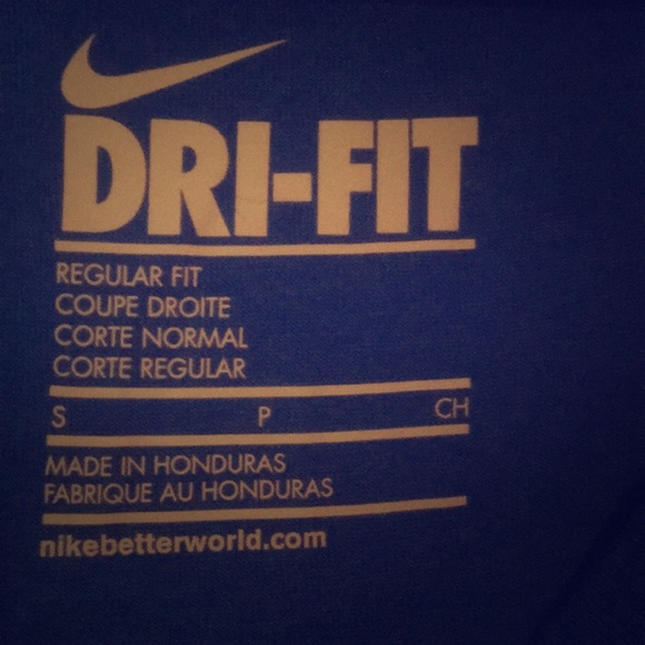 Nike Dri-fit vneck tee - Picture 1 of 2